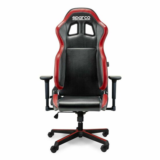 Gaming stoel Sparco S00998NRRS Zwart Rood/Zwart 3