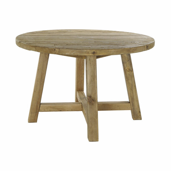 Eettafel DKD Home Decor Natuurlijk Pijnboom 120 x 120 x 76 cm 1