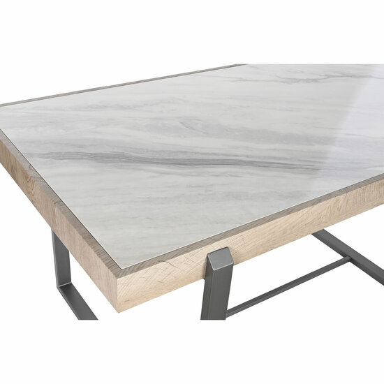 Eettafel Home ESPRIT Wit Grijs Natuurlijk Metaal 150 x 85 x 75 cm 6