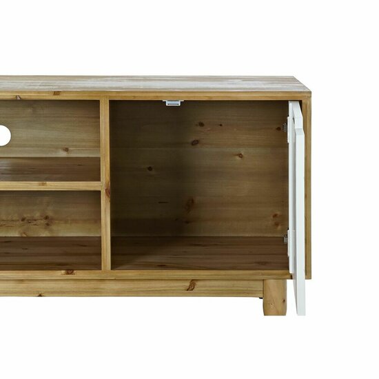 Tv-meubel DKD Home Decor Bruin 140 x 38 x 53 cm Spar Wit 3