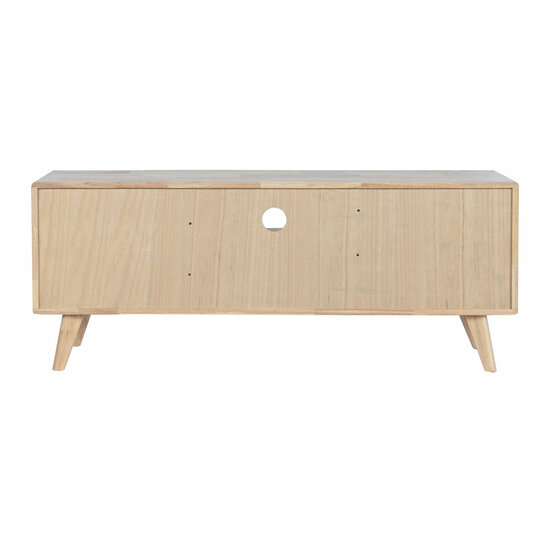 Tv-meubel DKD Home Decor Natuurlijk Metaal Rubberwood 120 x 30 x 48 cm 7