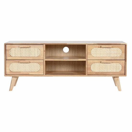 Tv-meubel Home ESPRIT Natuurlijk Metaal Rubberwood 120 x 30 x 48 cm 5