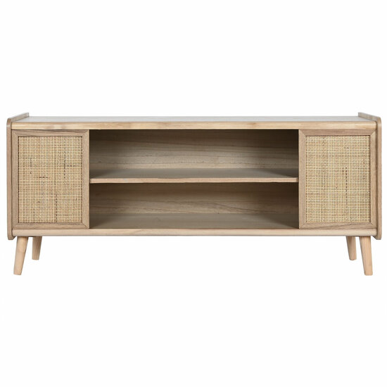 Tv-meubel Home ESPRIT Natuurlijk Rotan Paulownia hout 120 x 35 x 54 cm 5