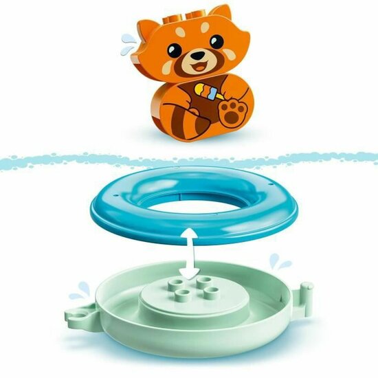 Playset Lego 10964 DUPLO Bath Toy: Floating Red Panda (5 Onderdelen) 2