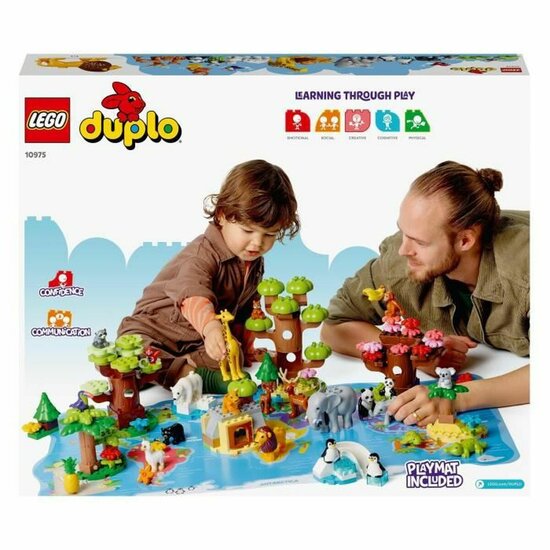 Playset Lego 10975 DUPLO Wild Animals of the World (142 Onderdelen) verkleedkleding verkleedkleding 6