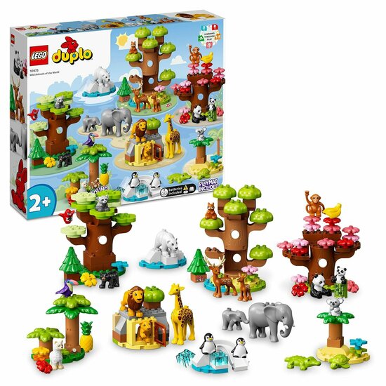 Playset Lego 10975 DUPLO Wild Animals of the World (142 Onderdelen) verkleedkleding verkleedkleding 7