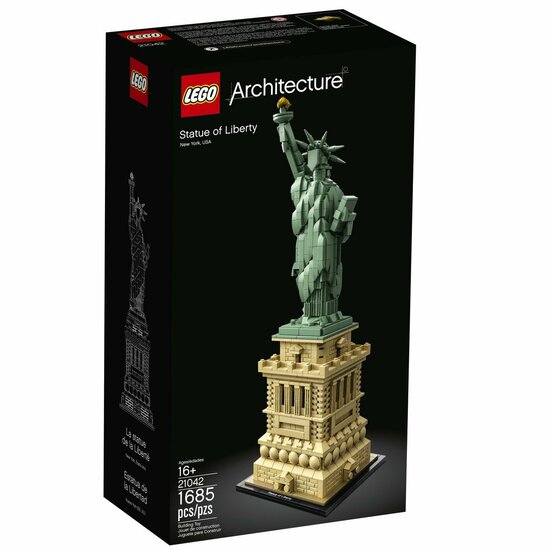 Bouwspel   Lego Architecture 21042 The Statue of Liberty           5