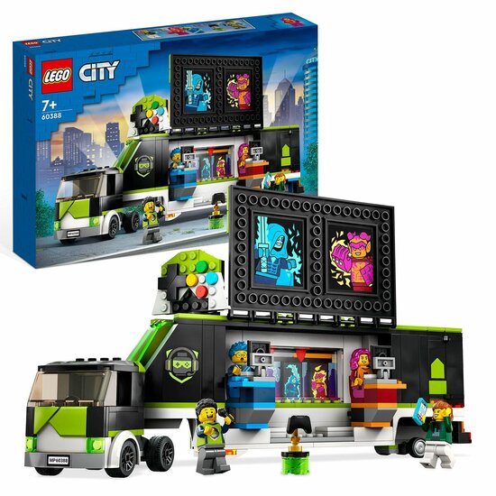 Playset Lego City 60388 The video game tournament truck 1