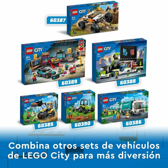 Playset Lego City 60388 The video game tournament truck 6