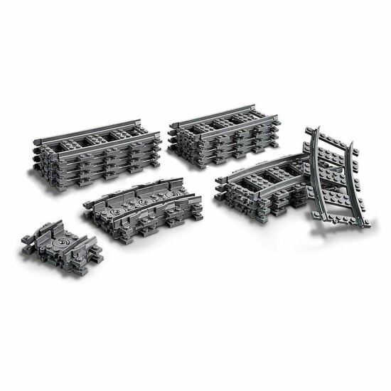 Bouwspel City Tracks and Curves Lego 60205         Grijs 7