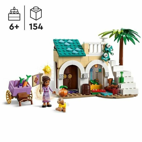 Playset Lego Disney Wish 43223 Asha in Rosas Town 154 Onderdelen 6