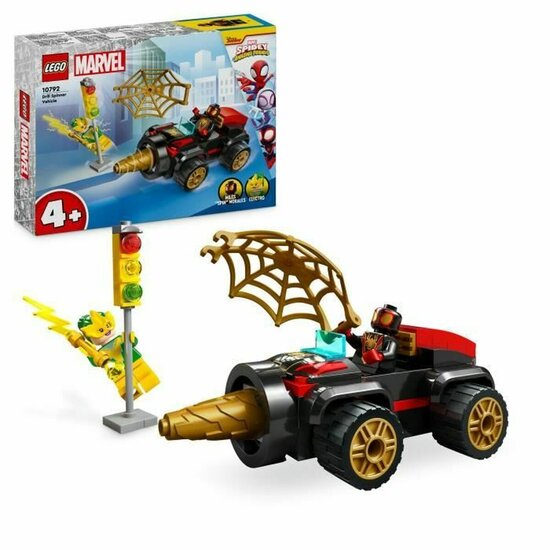 Bouwspel Lego Marvel Spidey and His Extraordinary Friends 10792 Drill Vehicle Multicolour 1