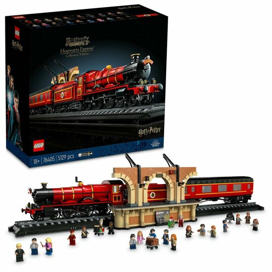 Playset Lego Harry Potter 76405 Hogwarts Express - Collector&amp;apos;s Edition 5129 Onderdelen 20 x 26 x 118 cm verkleedkleding ve