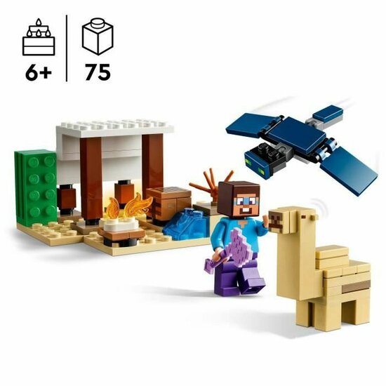 Playset Lego 21251 Minecraft : Steve&acute;s Desert Expedition 6