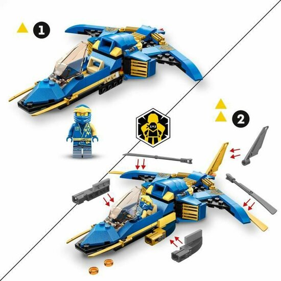 Playset Lego Ninjago 71784 Jay&amp;apos;s supersonic jet 146 Onderdelen 4