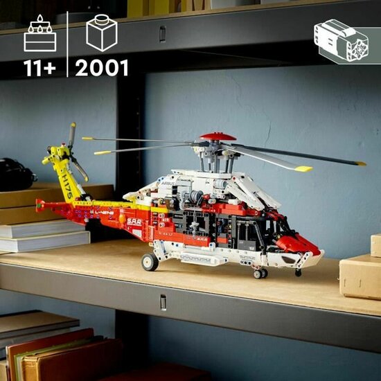 Voertuig Speelset   Lego Technic 42145 Airbus H175 Rescue Helicopter         2001 Onderdelen   2