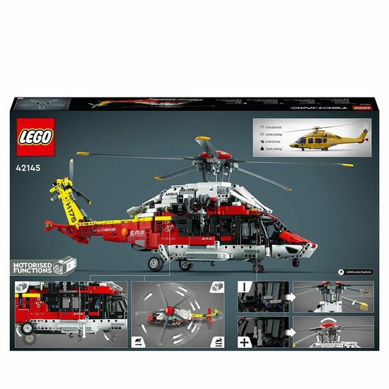 Voertuig Speelset   Lego Technic 42145 Airbus H175 Rescue Helicopter         2001 Onderdelen   8