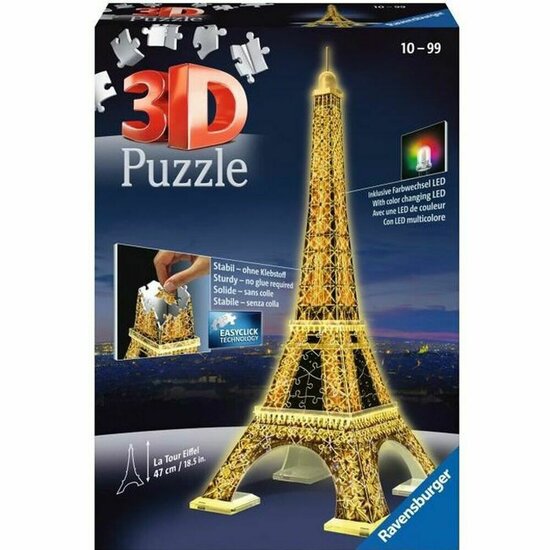 3D puzzel Ravensburger Iceland: Kirkjuffellsfoss  216 Onderdelen 3D 1