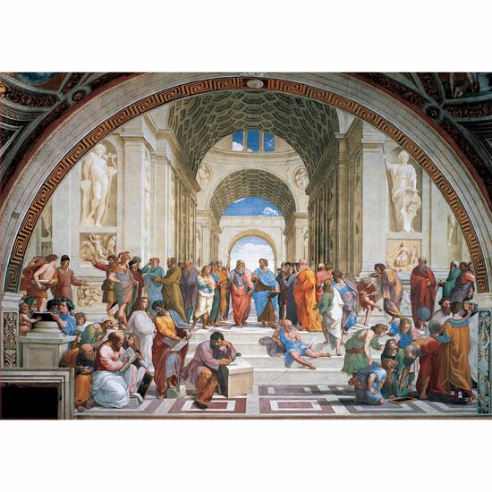 3D puzzel Educa School of Athens 1500 Onderdelen 2