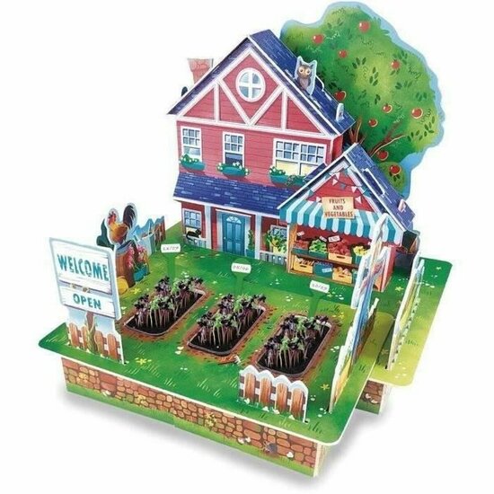 3D puzzel Educa Dream Gardens 2in1 1