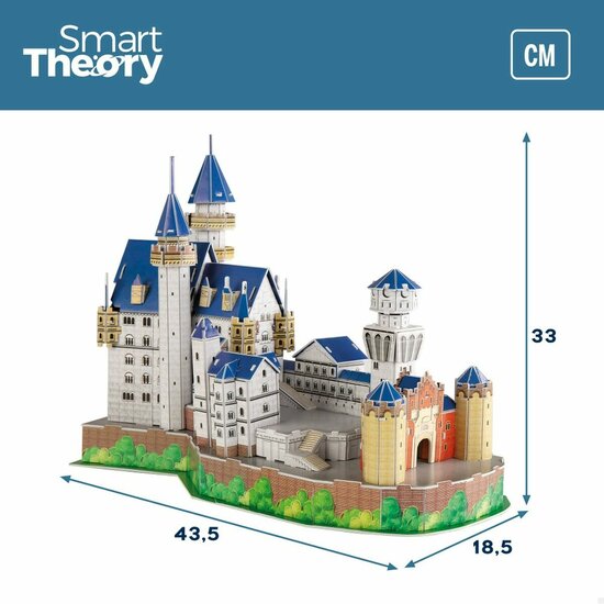 3D puzzel Colorbaby New Swan Castle 95 Onderdelen 43,5 x 33 x 18,5 cm (6 Stuks) 7