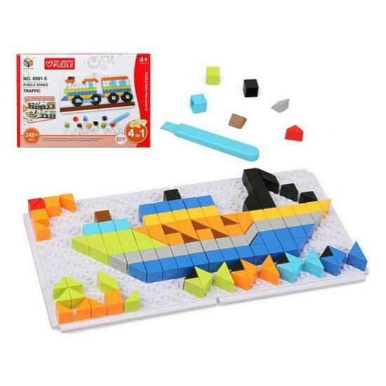 Puzzel DIY Traffic 6 in 1 118025 (248 pcs) 1