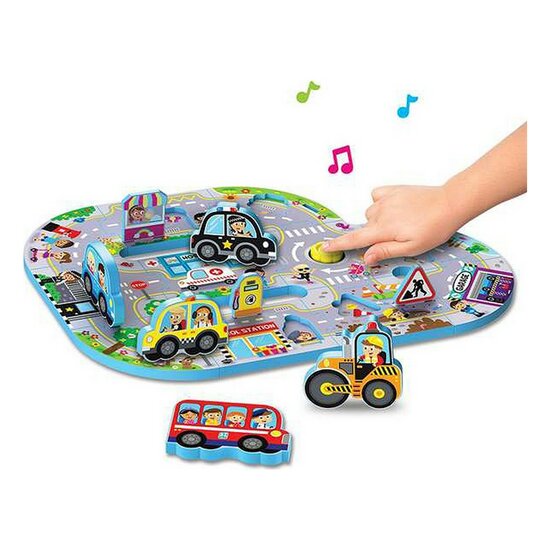 Kinderpuzzel Reig Busy City 11 Onderdelen 2