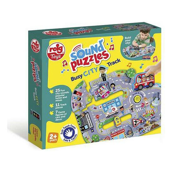 Kinderpuzzel Reig Busy City 11 Onderdelen 3