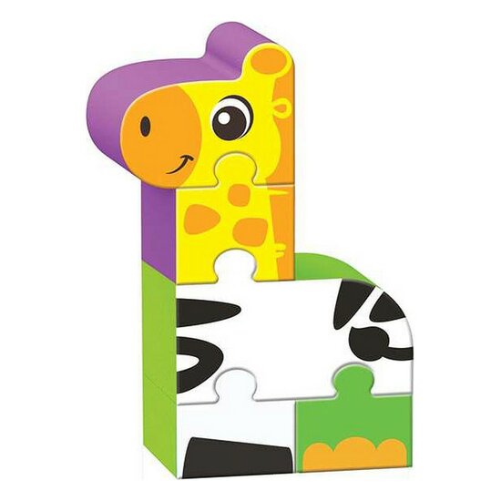 Kinderpuzzel Reig Zoo Blocks 22 Onderdelen 4