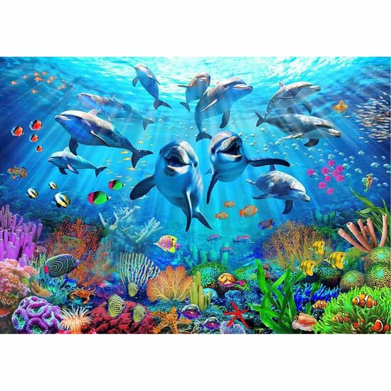 Puzzel Educa Party under the sea 500 Onderdelen 1