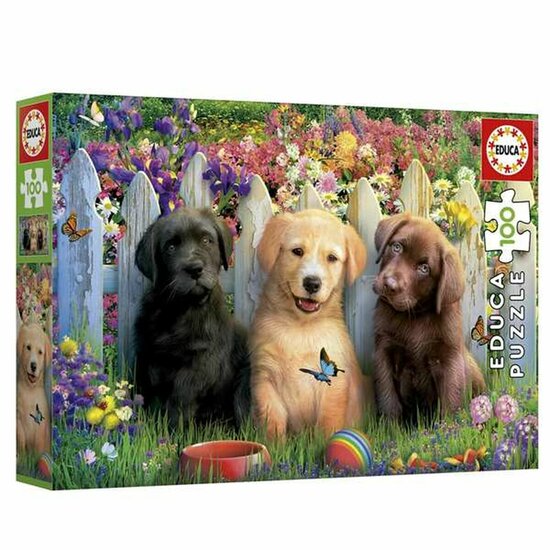 Puzzel Educa Doggies 100 Onderdelen 2