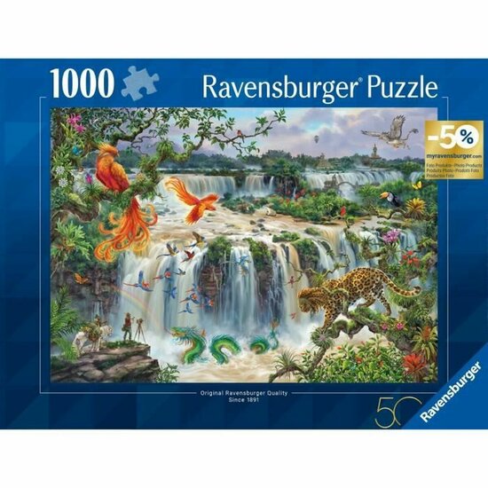 Puzzel Ravensburger Waterfall Iguazu 3