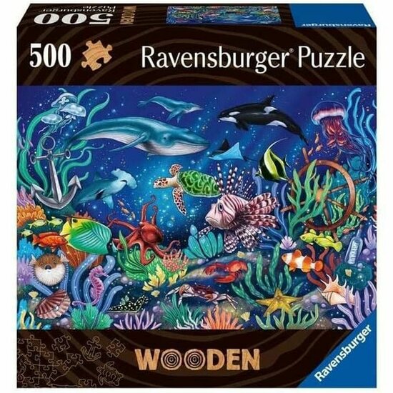 Puzzel Ravensburger Colorful Marine World 00017515 500 Onderdelen 1