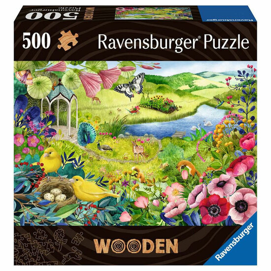 Puzzel Ravensburger Nature Garden 500 Onderdelen 1