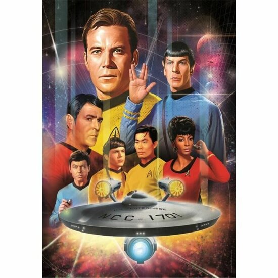 Puzzel Clementoni Cult Movies - Star Trek 500 Onderdelen 2