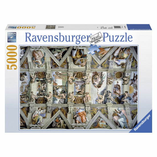 Puzzel Ravensburger 17429 The Sistine Chapel - Michelangelo 5000 Onderdelen 1