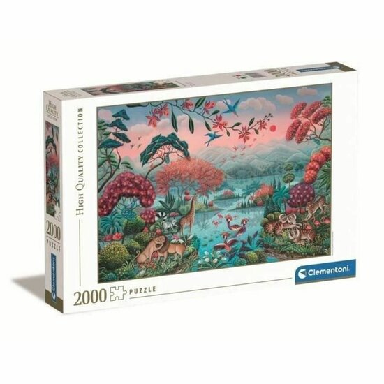 Puzzel Clementoni 32571 The Peaceful Jungle 2000 Onderdelen 1