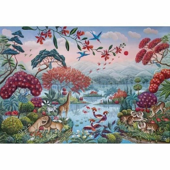 Puzzel Clementoni 32571 The Peaceful Jungle 2000 Onderdelen 2