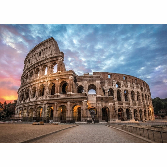 Puzzel Clementoni 33548 Colosseum Sunrise - Rome 3000 Onderdelen 2