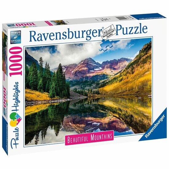 Puzzel Ravensburger 17317 Aspen - Colorado 1000 Onderdelen 1