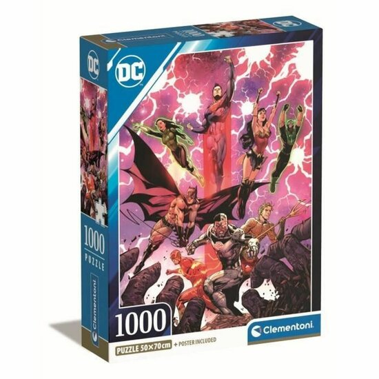 Puzzel Clementoni DC Comics 1000 Onderdelen 1