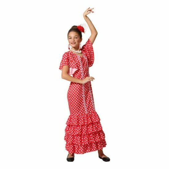 Kostuums voor Kinderen Flamenco danser - Maat: 10-12 Jaar 1