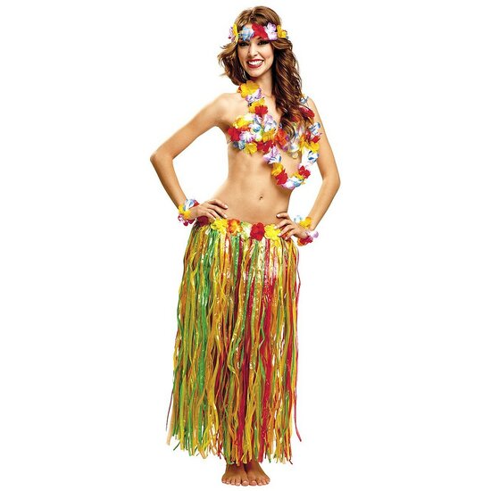 Kostuums voor Volwassenen My Other Me Hawaiiaanse 80 cm (80 cm) Set 1