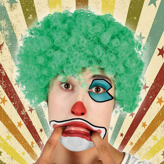 Pruik Clown 117913 3