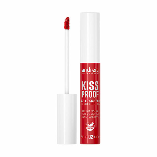 Lippenstift Andreia Kiss Proof 8 ml Rood N&ordm; 2 1