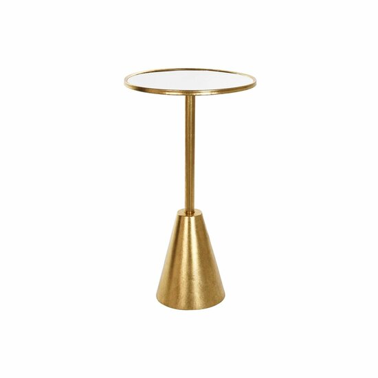 Bijzettafel DKD Home Decor Spiegel Gouden Metaal (40 x 40 x 72 cm) 1