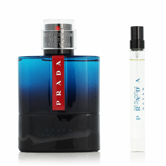 Parfumset voor Dames Prada Luna Rossa Ocean EDT 2 Onderdelen 2