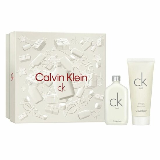 Parfumset voor Unisex Calvin Klein EDT ck one 2 Onderdelen 1