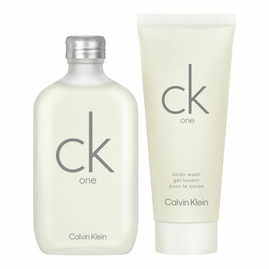 Parfumset voor Unisex Calvin Klein EDT ck one 2 Onderdelen 2