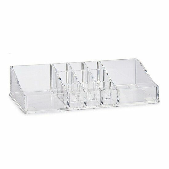 Make-up organizer Transparant 9 x 4,5 x 22,7 cm 1